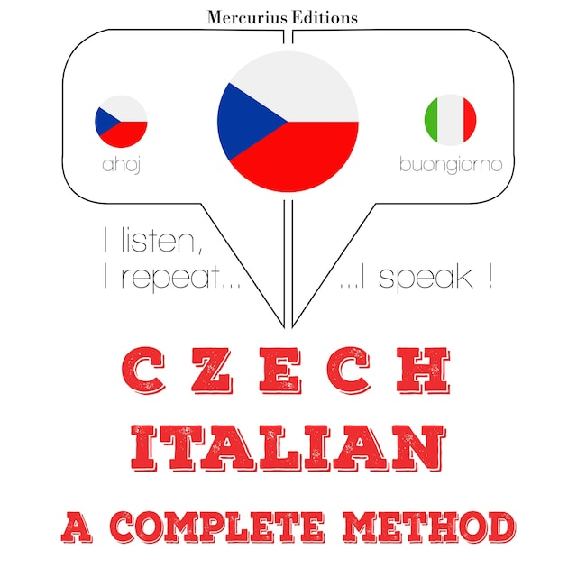Couverture de livre pour Česko - italština: kompletní metoda