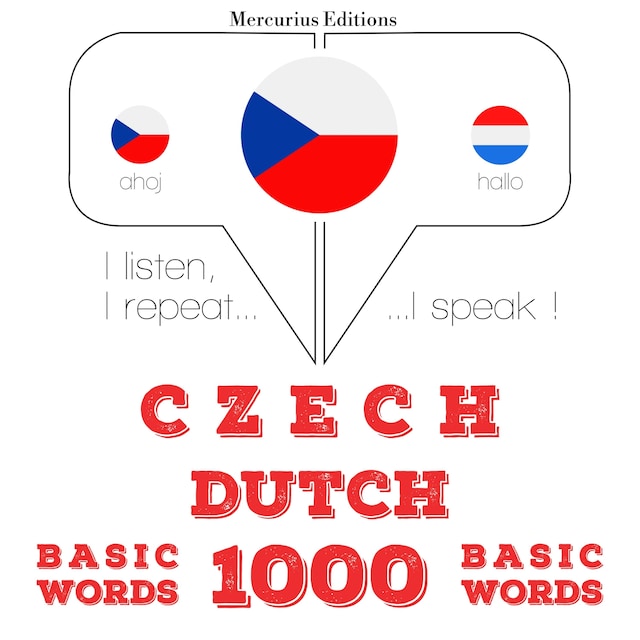Portada de libro para Česko - nizozemština: 1000 základních slov