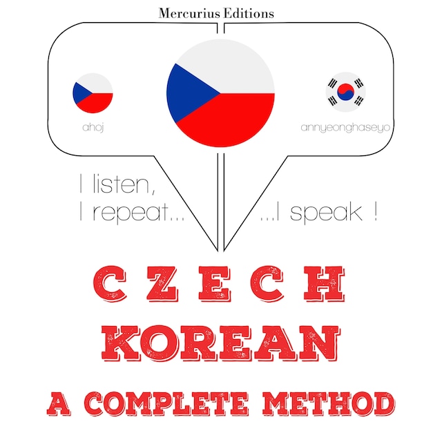 Portada de libro para Česko - korejština: kompletní metoda