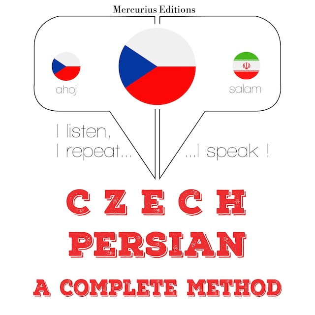 Boekomslag van Česko - perština: kompletní metoda