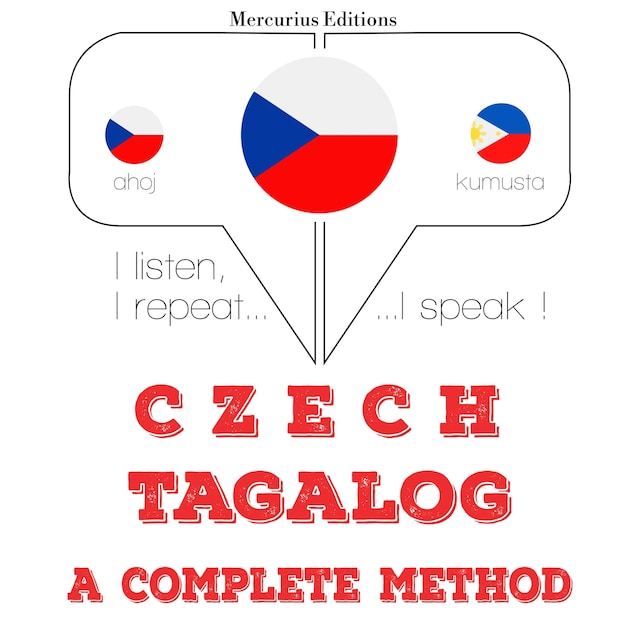 Book cover for Česky - Tagalog: kompletní metoda