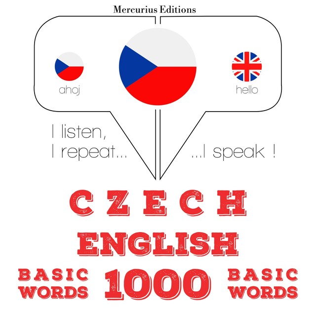 Boekomslag van Čeština - angličtina: 1 000 základních slov