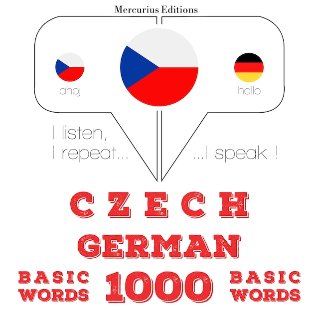 Copertina del libro per Česko - němčina: 1000 základních slov