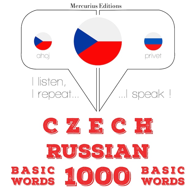 Book cover for Čeština - ruština: 1 000 základních slov