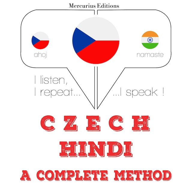 Book cover for Čeština - hindština: kompletní metoda