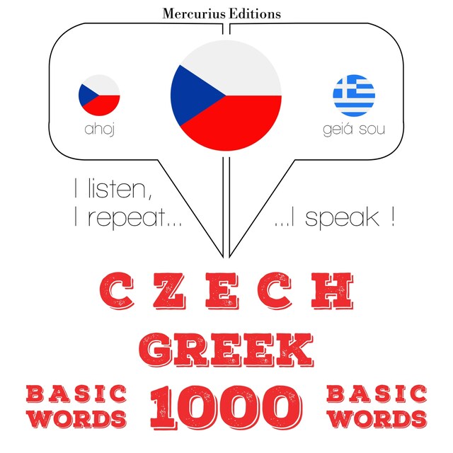 Boekomslag van Čeština - řečtina: 1000 základních slov