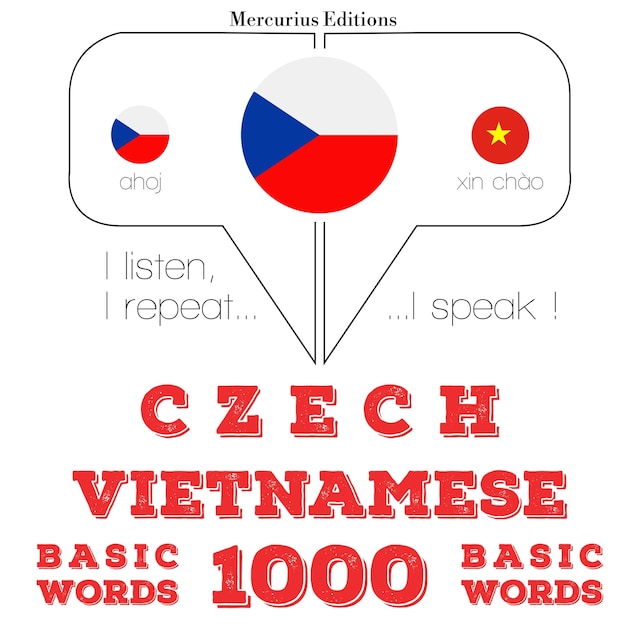 Portada de libro para Česko - vietnamština: 1000 základních slov