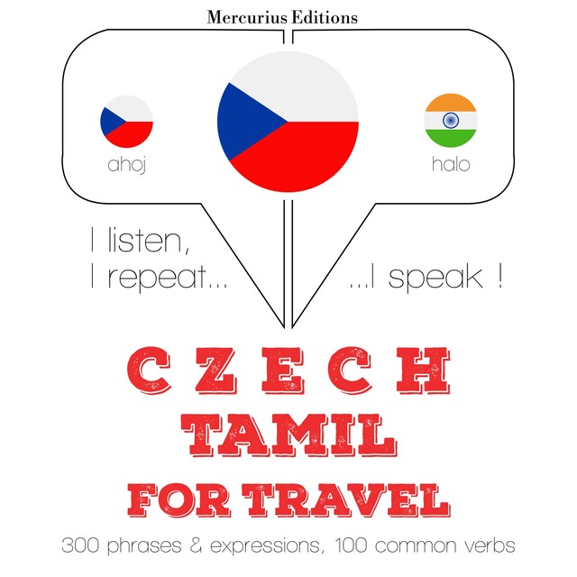 Okładka książki dla Czech - Tamil: Pro cestování