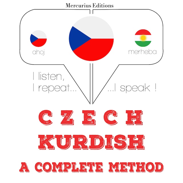 Book cover for Čeština - kurdština: kompletní metoda