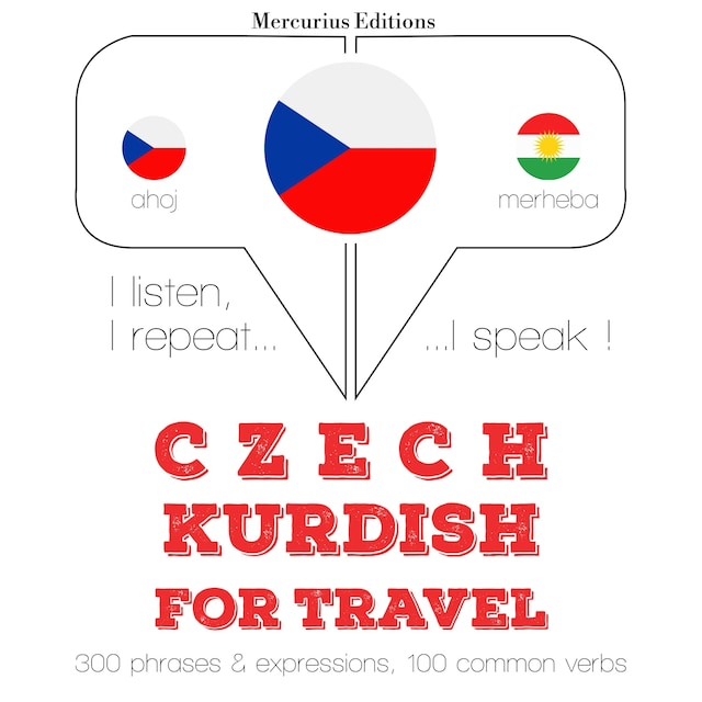 Book cover for Czech - Kurdish: For travel