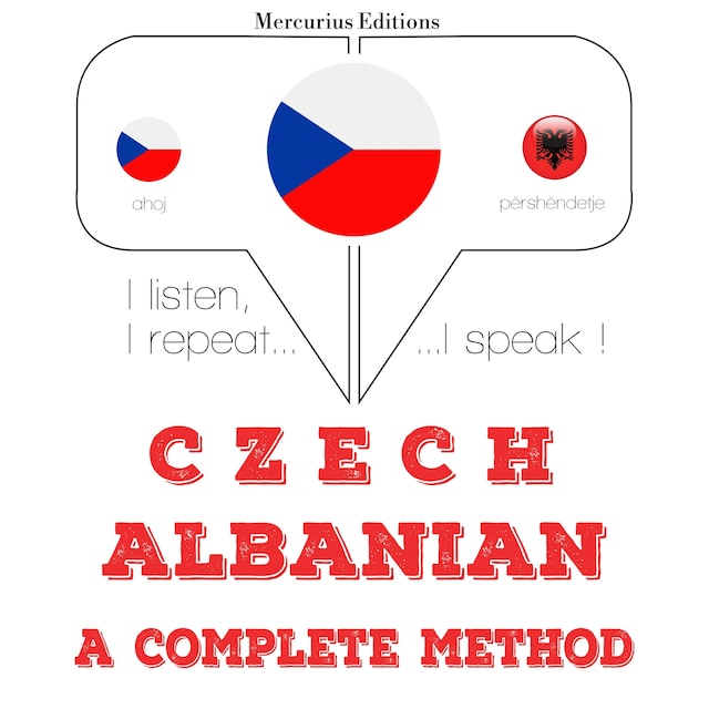 Buchcover für Česko - albánština: kompletní metoda