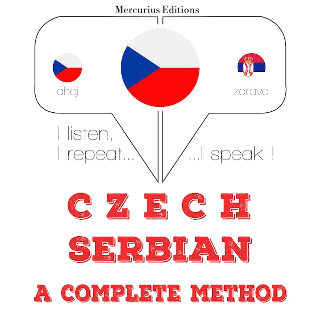 Book cover for Česko - srbština: kompletní metoda
