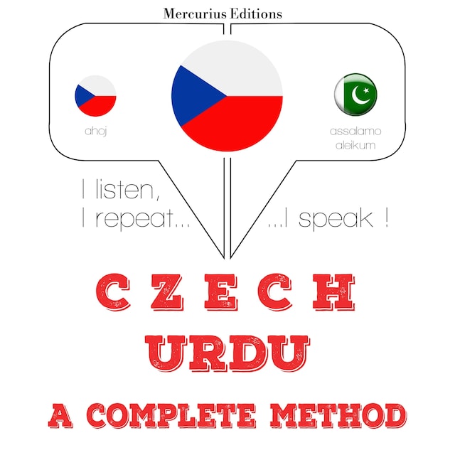 Copertina del libro per Czech - Urdu: kompletní metoda