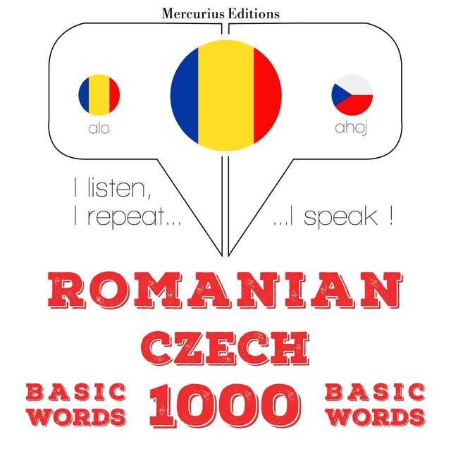 Okładka książki dla Cehă - Română: 1000 de cuvinte de bază