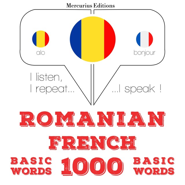 Boekomslag van Franceză - Romania: 1000 de cuvinte de bază