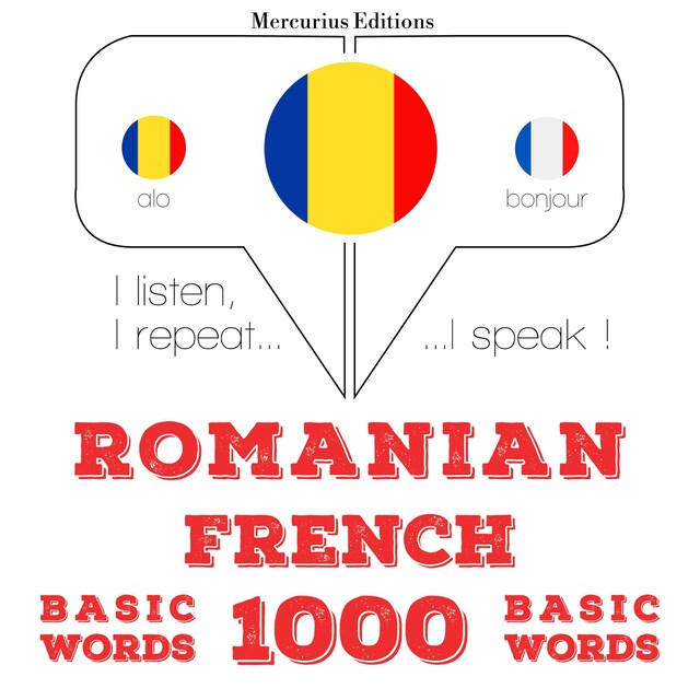 Bokomslag for Franceză - Romania: 1000 de cuvinte de bază