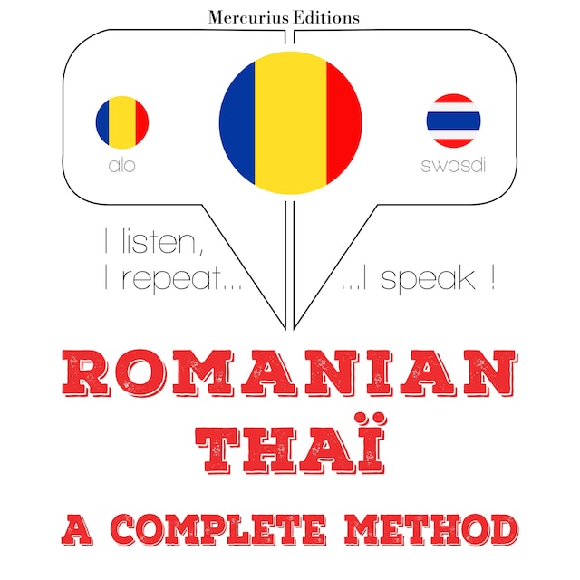 Couverture de livre pour Română - Thaï: o metodă completă
