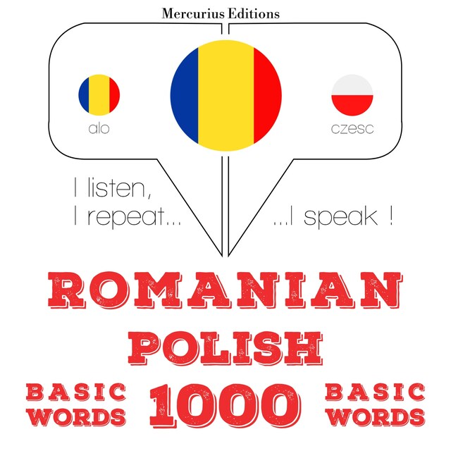 Couverture de livre pour Română - poloneză: 1000 de cuvinte de bază