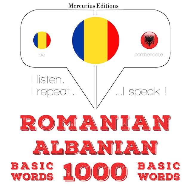 Bokomslag för Română - albaneză: 1000 de cuvinte de bază