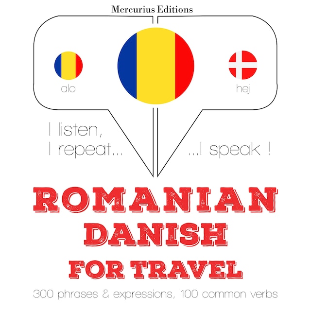 Portada de libro para Română - daneză: Pentru călătorie
