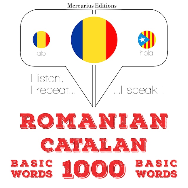 Bogomslag for Catalane - Romania: 1000 de cuvinte de bază