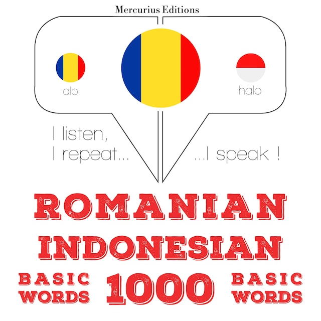 Bokomslag för Română - indoneziană: 1000 de cuvinte de bază