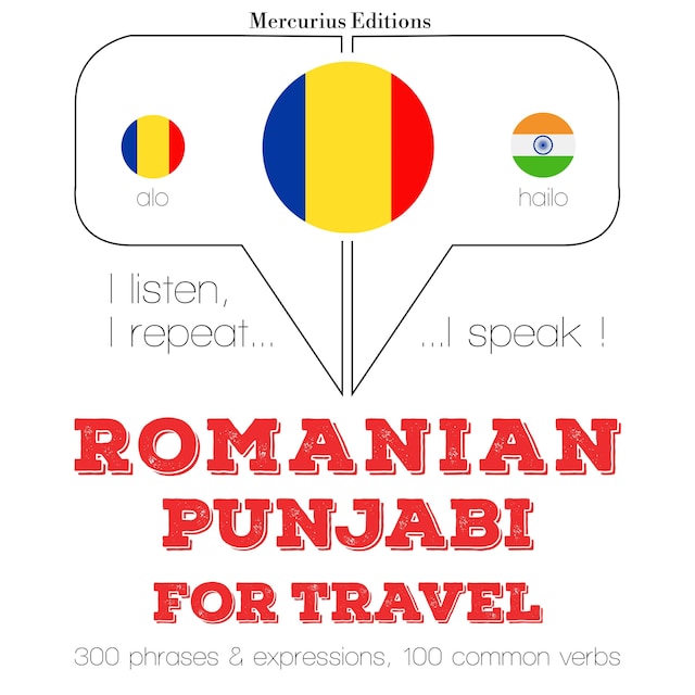Portada de libro para Română - punjabi: Pentru călătorie