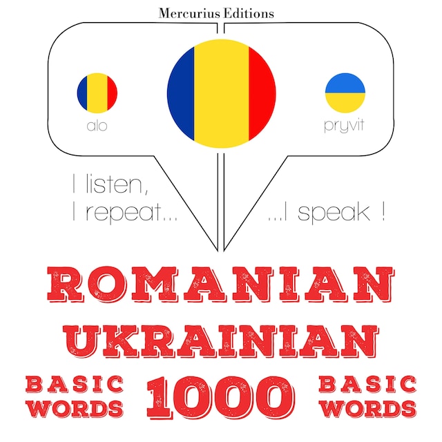 Book cover for Ucraina - Romania: 1000 de cuvinte de bază