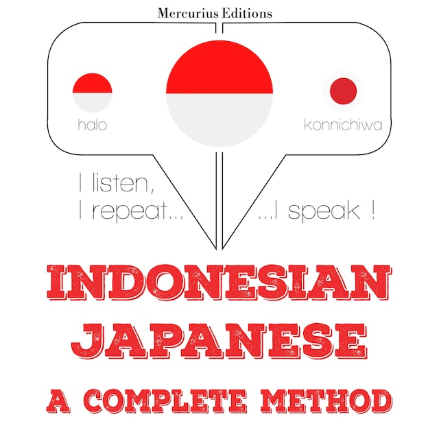 Couverture de livre pour Saya sedang belajar Bahasa Jepang