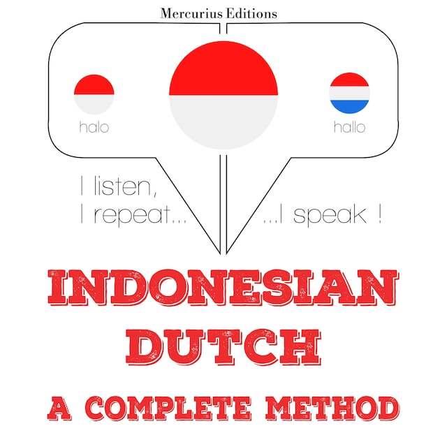 Kirjankansi teokselle Saya belajar Belanda