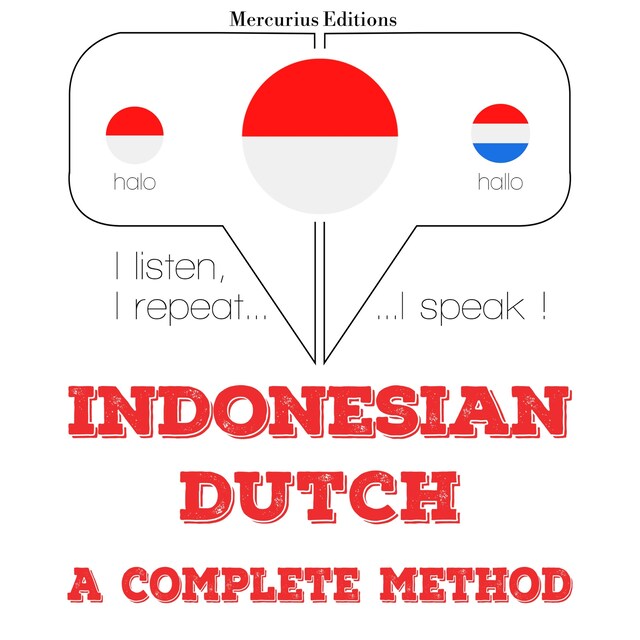 Kirjankansi teokselle Saya belajar Belanda