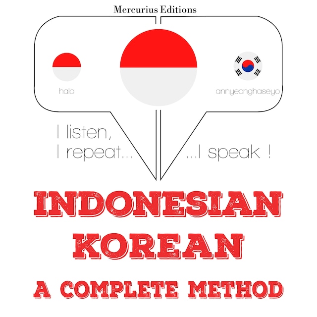 Saya belajar bahasa Korea