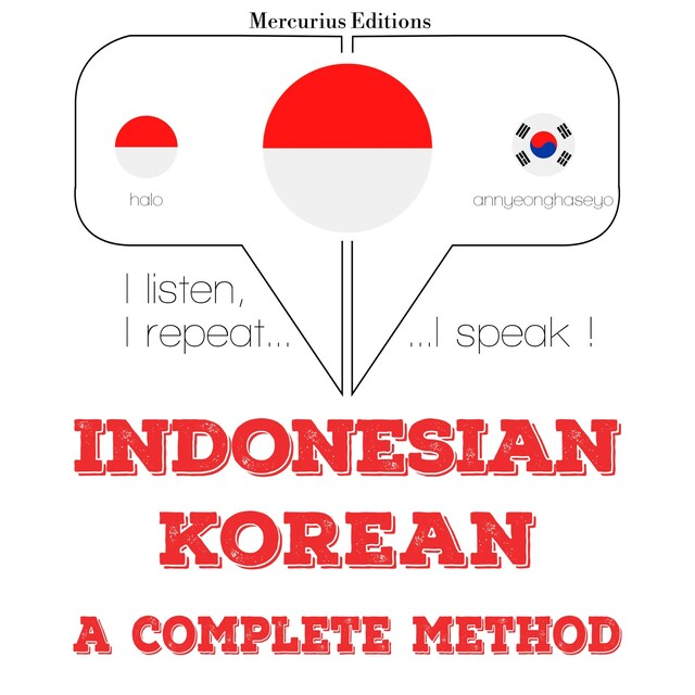 Saya belajar bahasa Korea