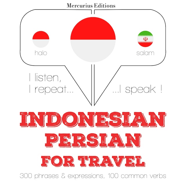 Book cover for kata perjalanan dan frase dalam bahasa Persia