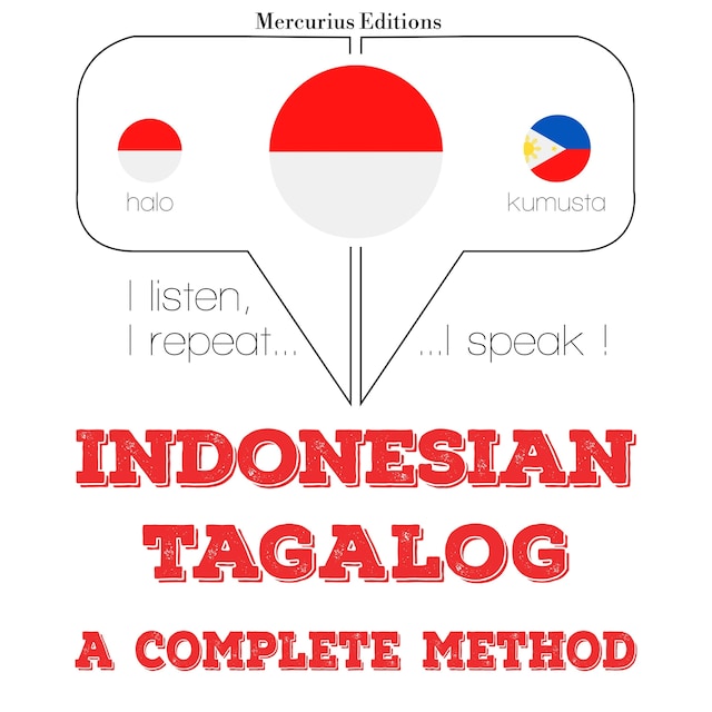 Book cover for Saya belajar bahasa Tagalog