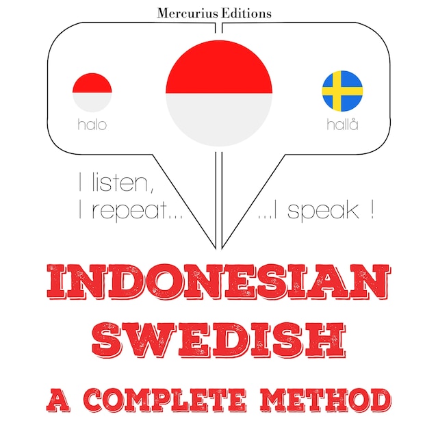 Book cover for Saya belajar Swedia