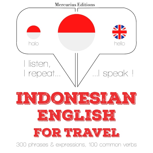 Book cover for kata perjalanan dan frase dalam bahasa Inggris
