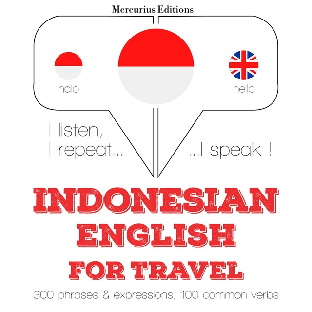 Book cover for kata perjalanan dan frase dalam bahasa Inggris