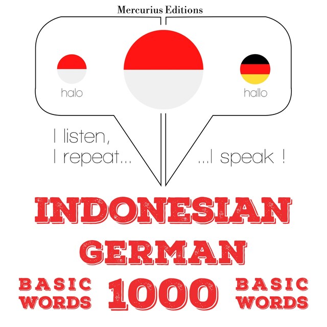 Boekomslag van 1000 kata-kata penting dalam bahasa Jerman