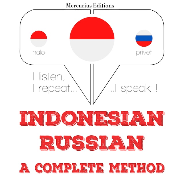 Kirjankansi teokselle Saya belajar Rusia