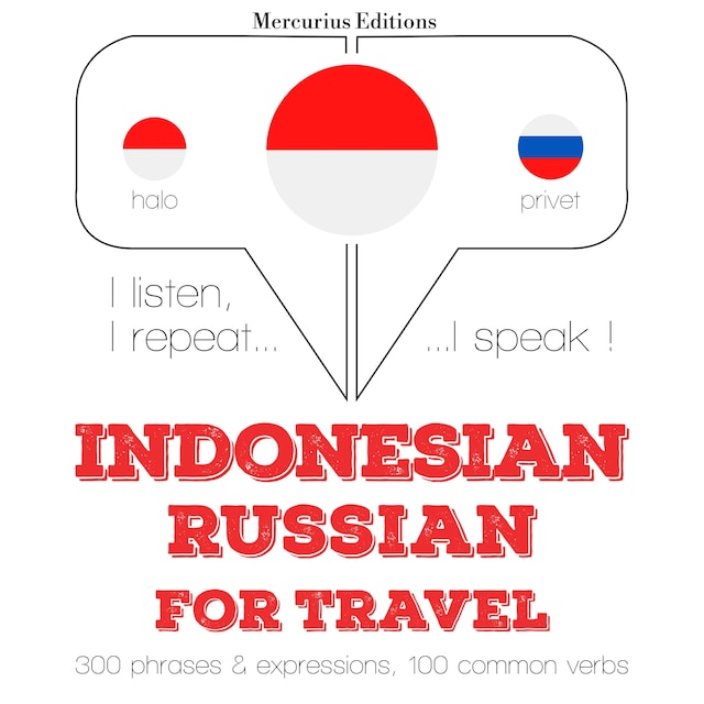 Copertina del libro per kata perjalanan dan frase dalam bahasa Rusia