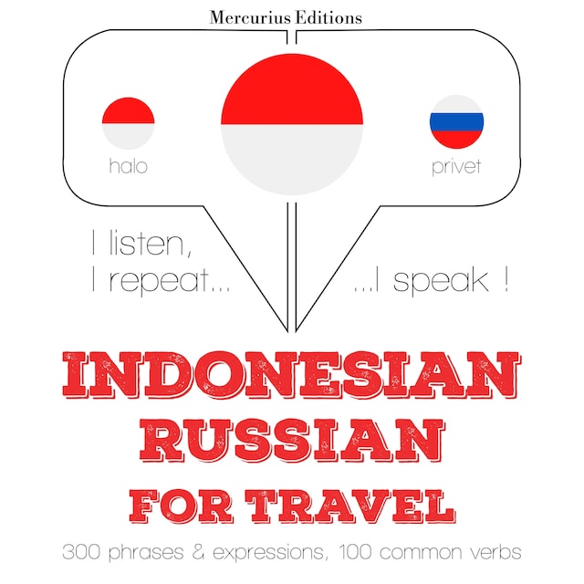 Buchcover für kata perjalanan dan frase dalam bahasa Rusia