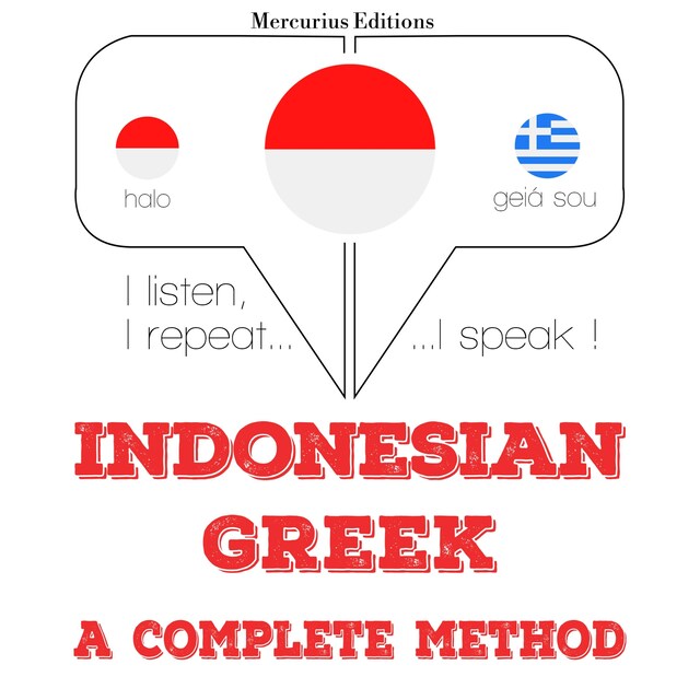 Couverture de livre pour Saya belajar Yunani