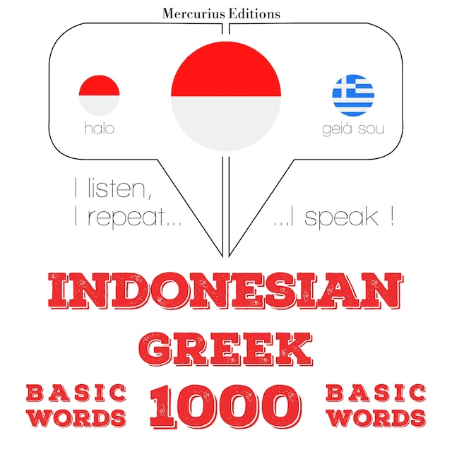 Bogomslag for 1000 kata-kata penting di Yunani