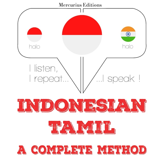 Book cover for Saya belajar Tamil