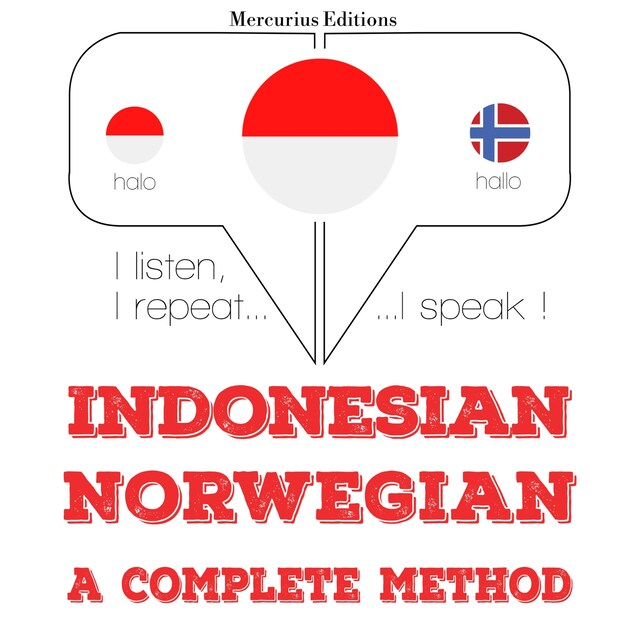 Book cover for Saya belajar Norwegia