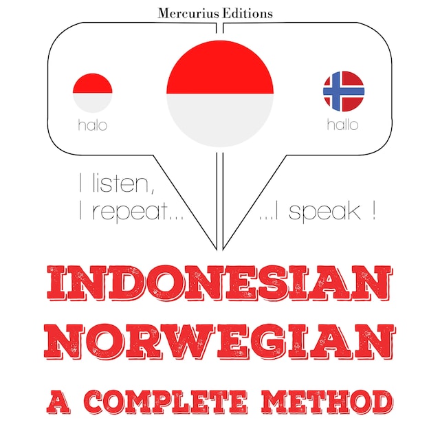 Book cover for Saya belajar Norwegia