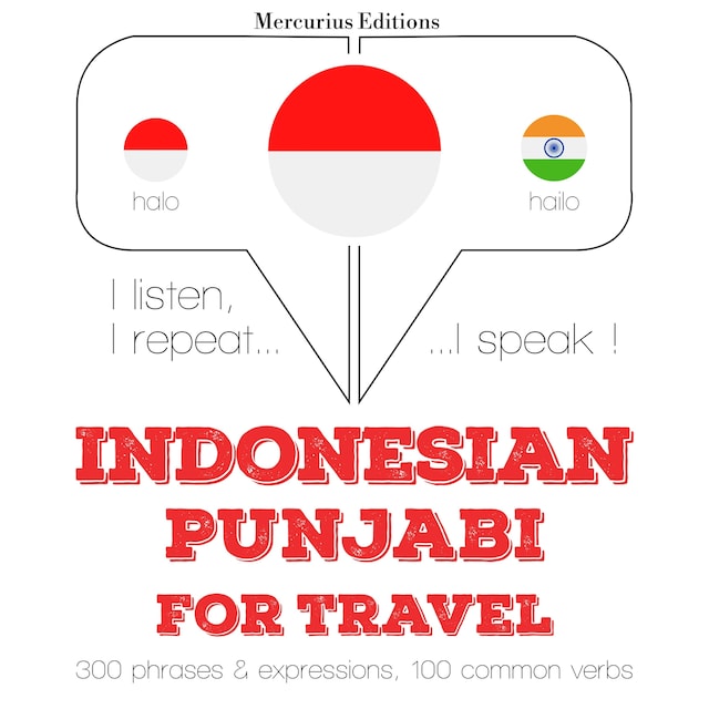 Copertina del libro per kata perjalanan dan frase dalam Punjabi