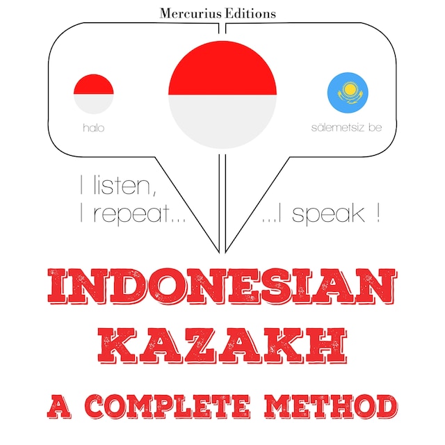 Okładka książki dla Saya belajar Kazakh