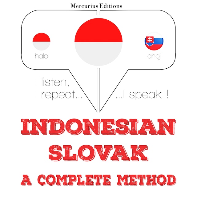 Boekomslag van Saya belajar Slowakia